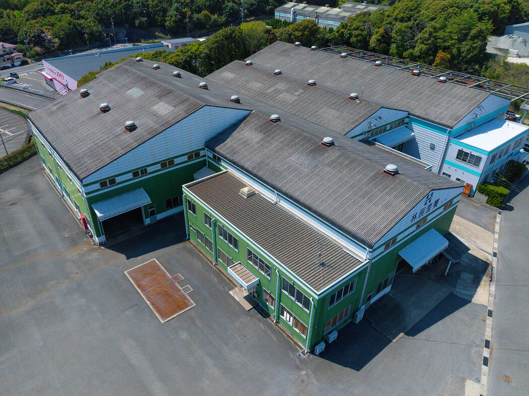 第2工場の空撮イメージ