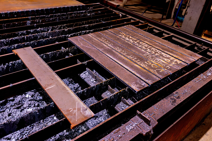 ガス溶断のイメージ