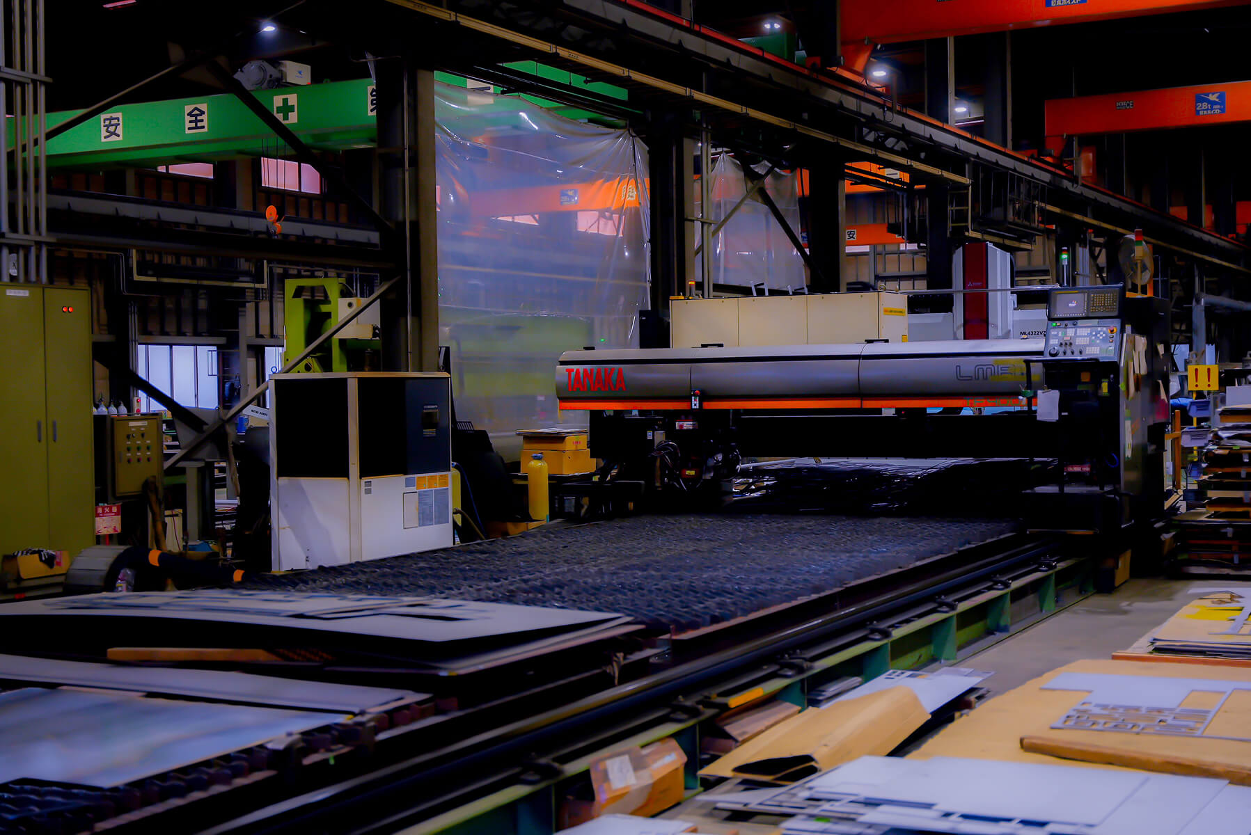 大型レーザー切断のイメージ