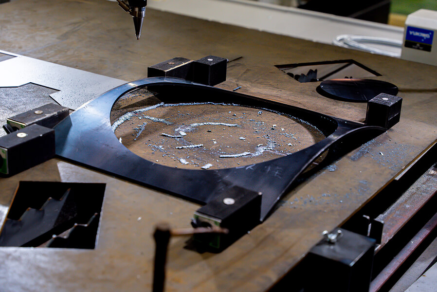 3次元レーザー切断のイメージ