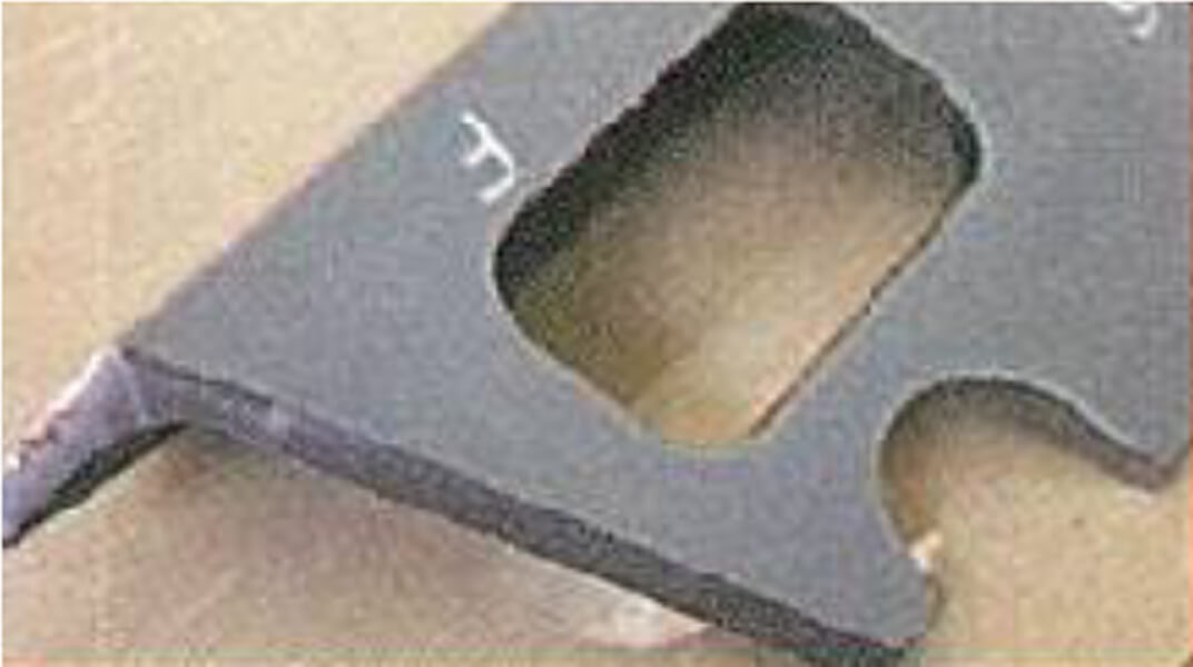 L型鋼切断のイメージ