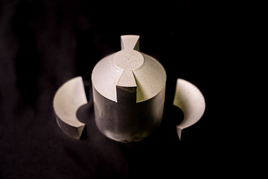 ウォータージェット切断のイメージ